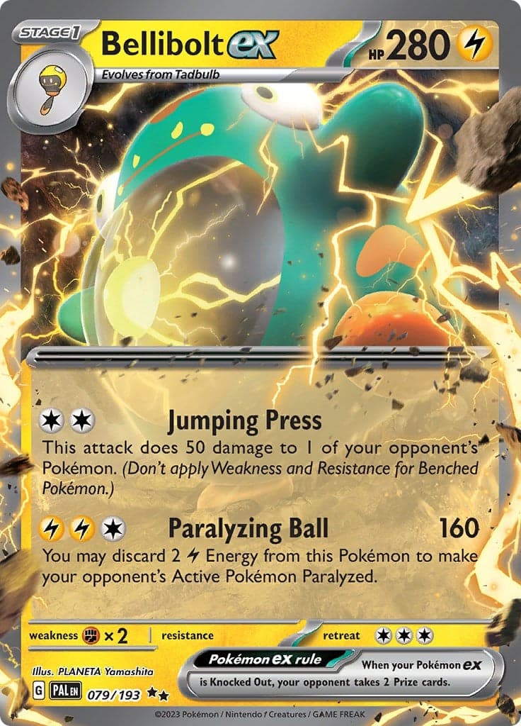 Bellibolt ex (079/193) (SV02: Paldea Evolved)