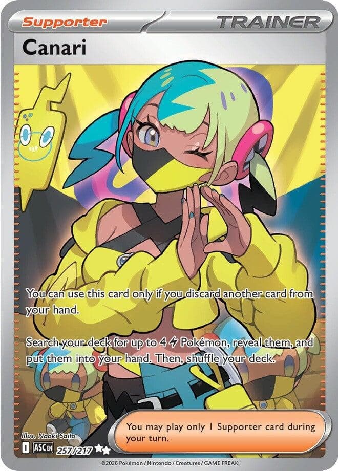 Canari (257/217) (Holofoil) (ME: Ascended Heroes)
