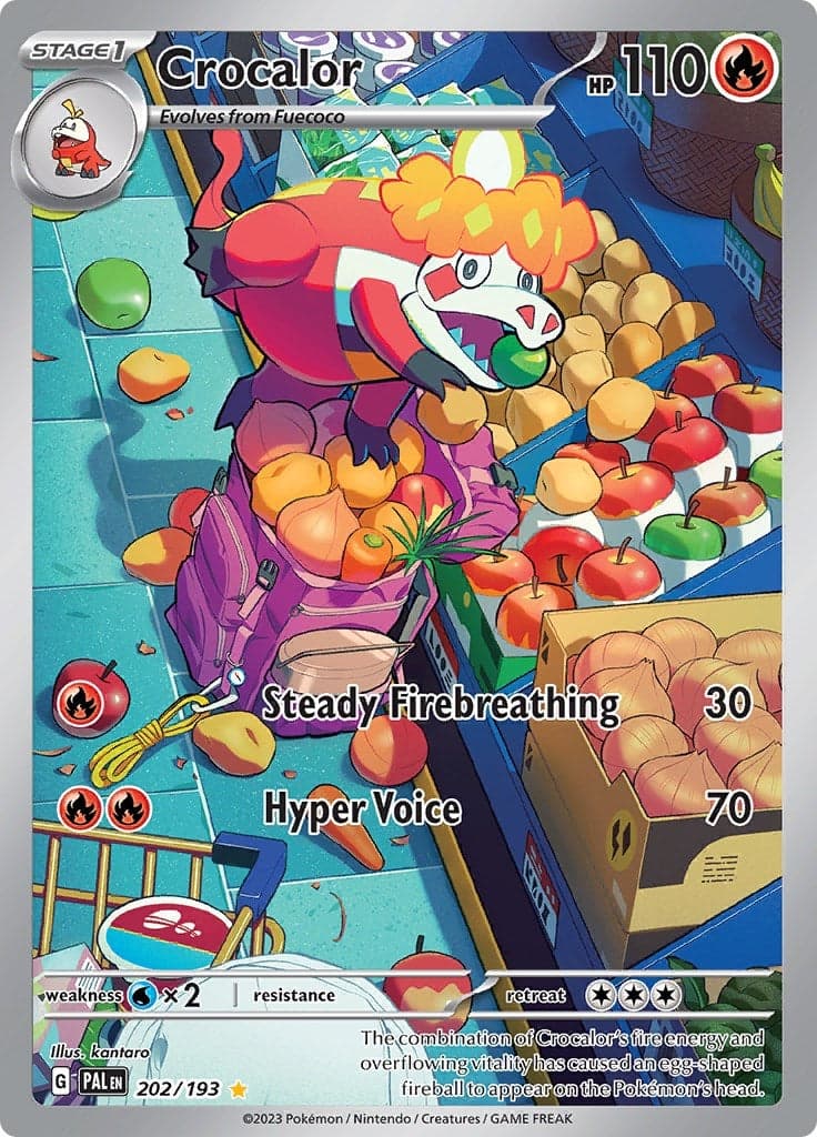 Crocalor (202/193) (SV02: Paldea Evolved)