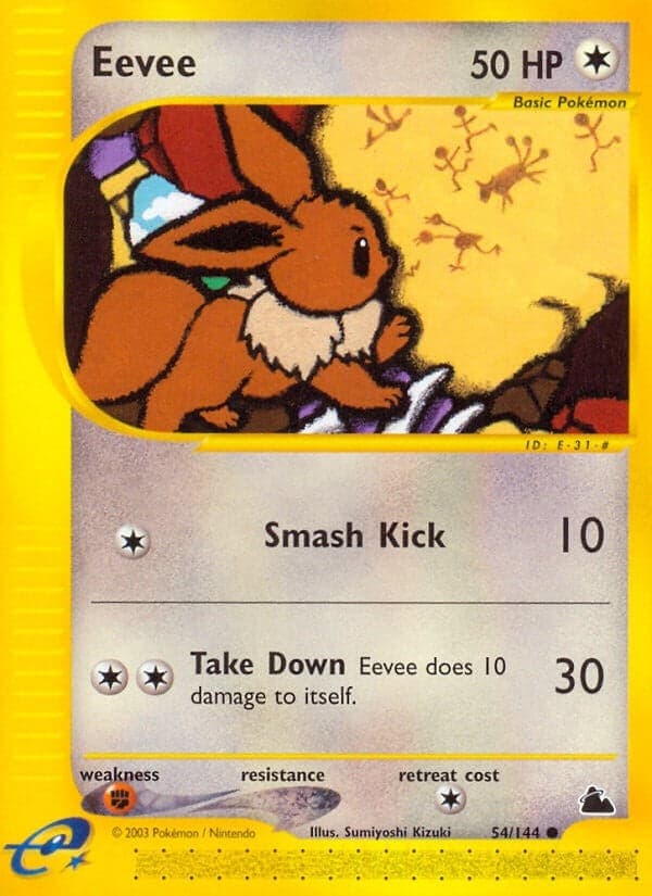 Eevee (054/144) (Skyridge)