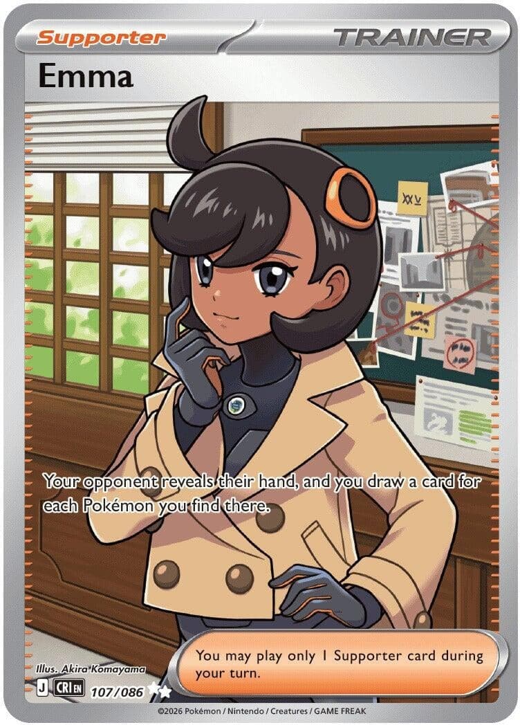 Emma (107/086) (Holofoil) (ME04: Chaos Rising)