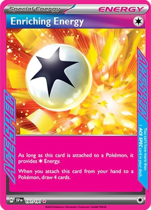 Enriching Energy (191/191) (SV08: Surging Sparks)