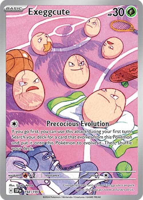 Exeggcute (192/191) (SV08: Surging Sparks)