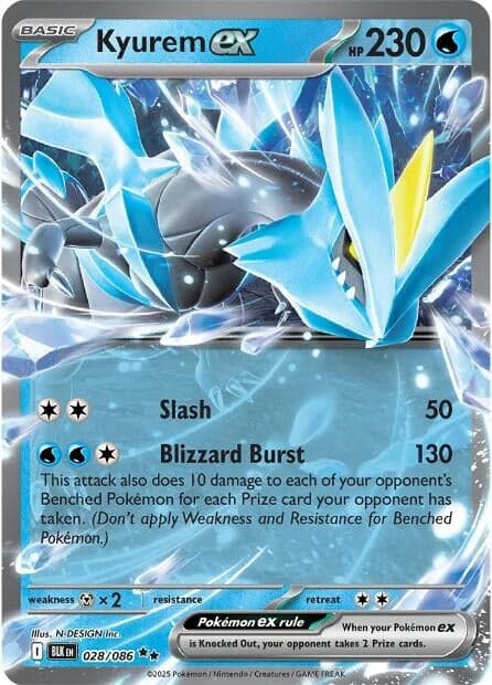 Kyurem ex (028/086) (SV: Black Bolt)
