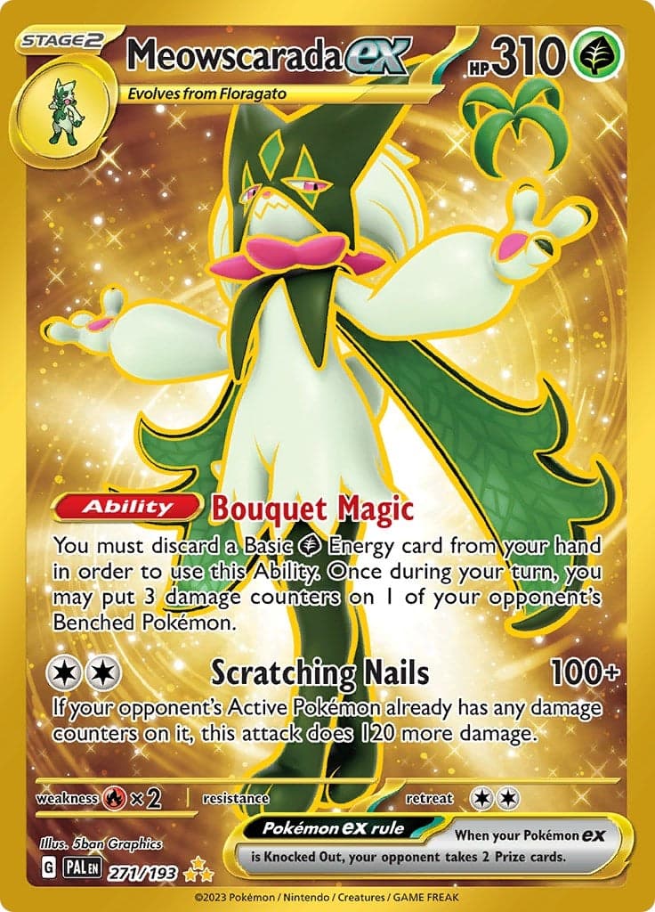 Meowscarada ex (271/193) (SV02: Paldea Evolved)
