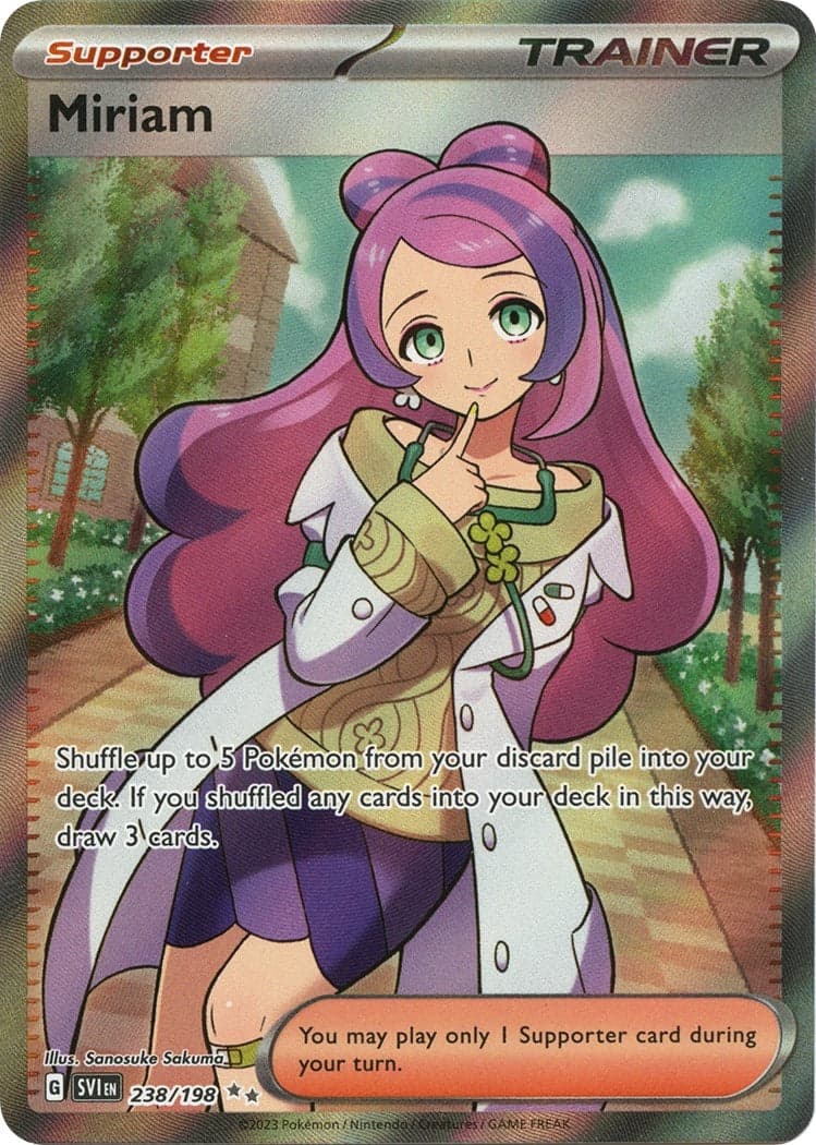 Miriam (238/198) (SV01: Scarlet & Violet Base Set)
