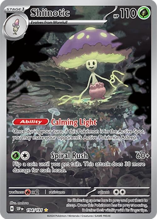 Shiinotic (194/191) (SV08: Surging Sparks)