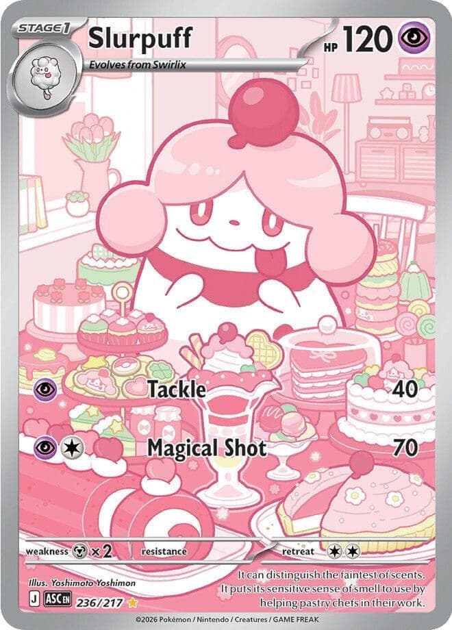Slurpuff (236/217) (Holofoil) (ME: Ascended Heroes)
