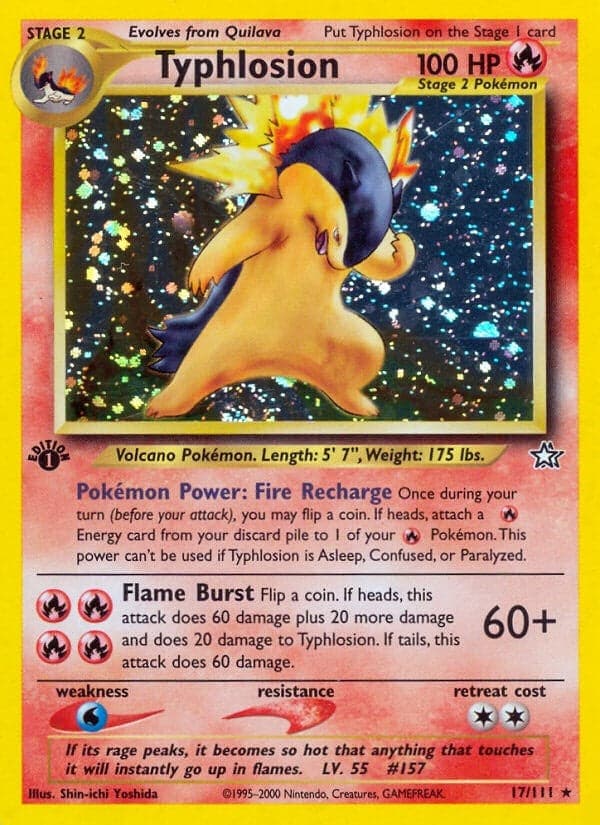 Typhlosion (17) (017/111) (Neo Genesis)