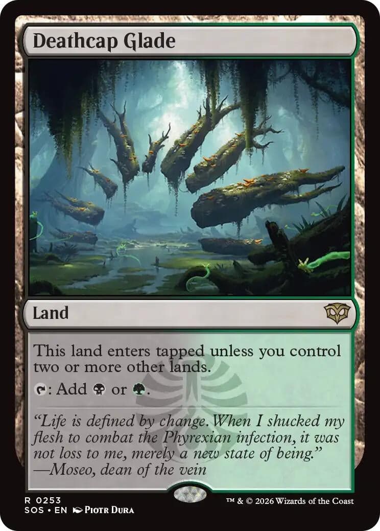 Deathcap Glade (253) (Foil) (Secrets of Strixhaven)