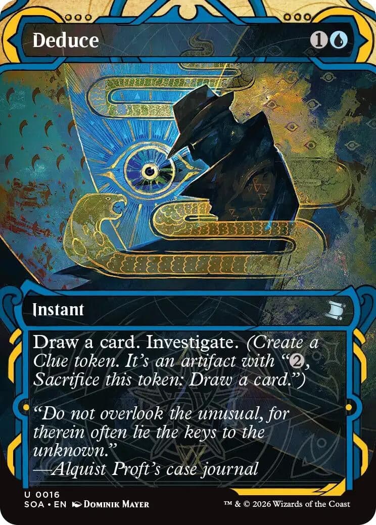 Deduce (16) (Foil) (Secrets of Strixhaven: Mystical Archive)