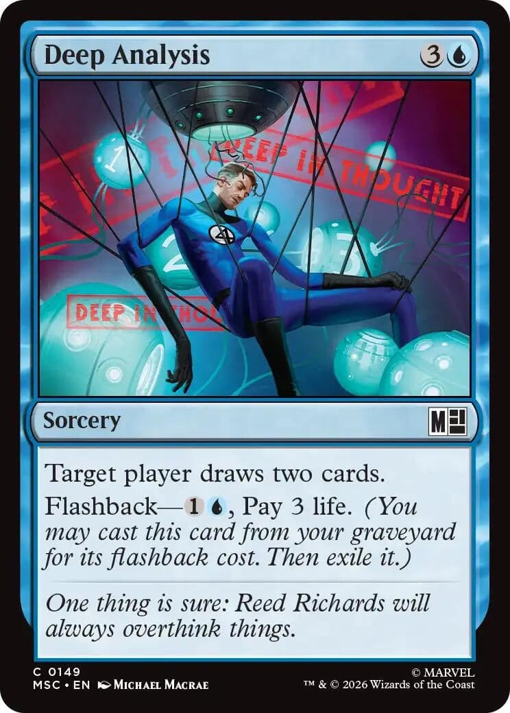 Deep Analysis (149) (Commander: Marvel Super Heroes) (MSC)