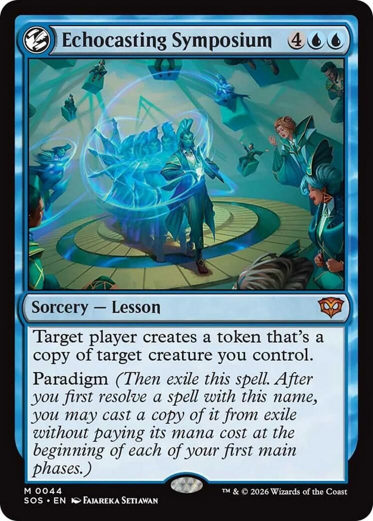 Echocasting Symposium (44) (Foil) (Secrets of Strixhaven)