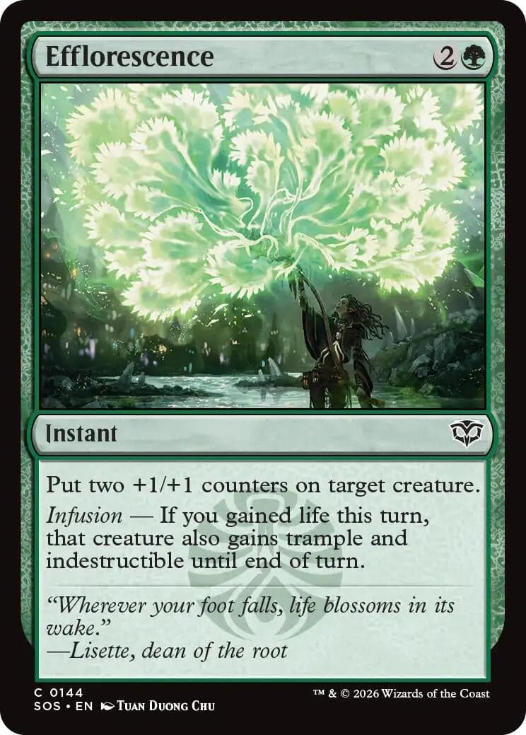 Efflorescence (144) (Foil) (Secrets of Strixhaven)