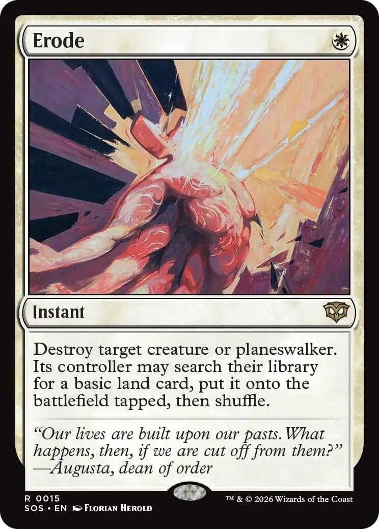 Erode (15) (Foil) (Secrets of Strixhaven)