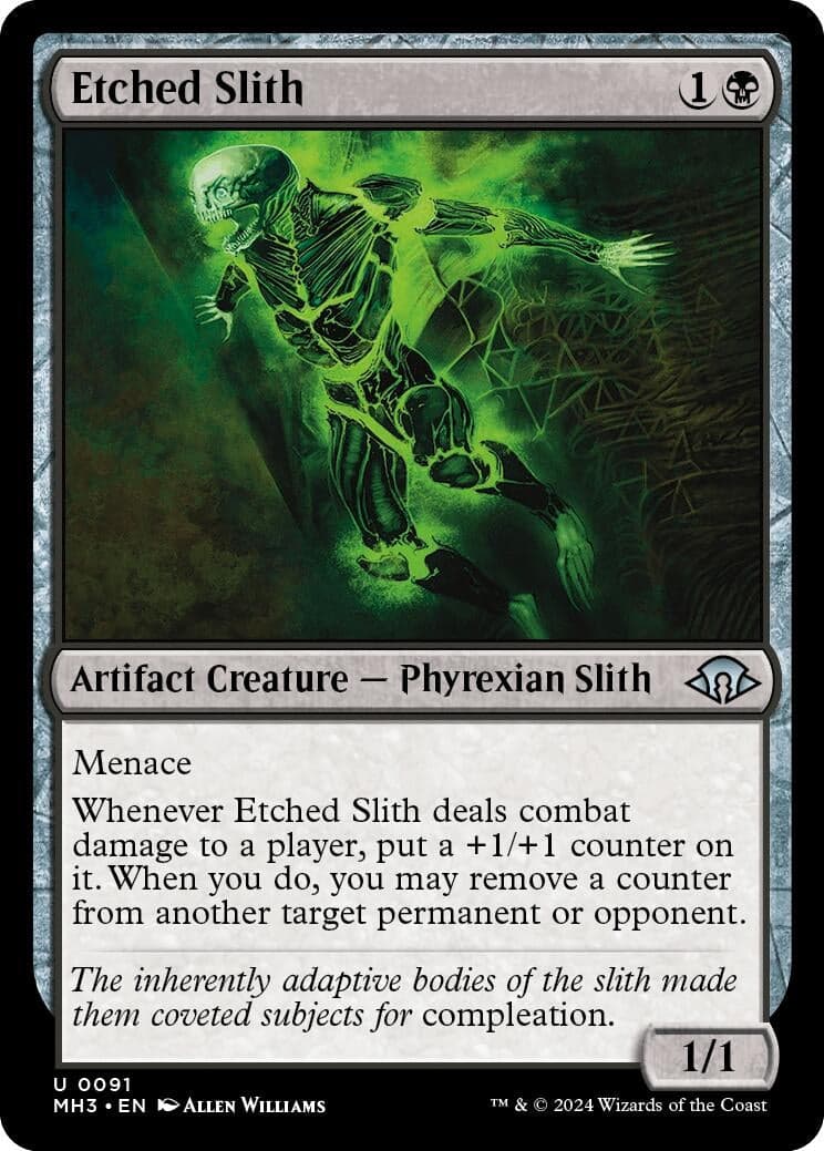 Etched Slith (91) (Foil) (Modern Horizons 3)