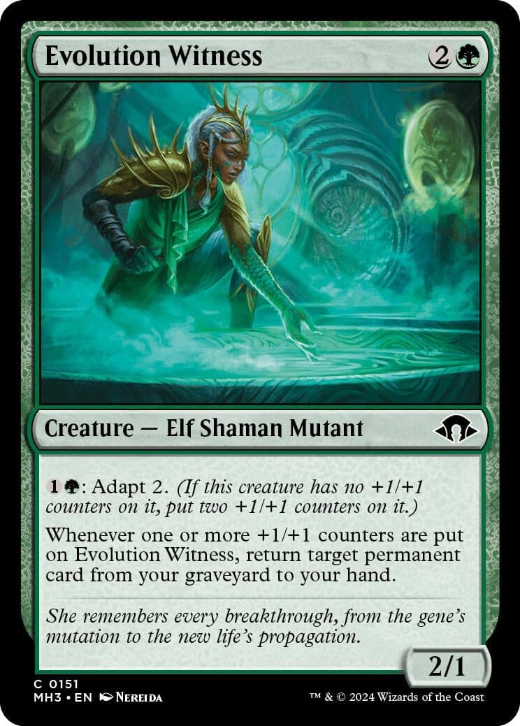 Evolution Witness (151) (Foil) (Modern Horizons 3)