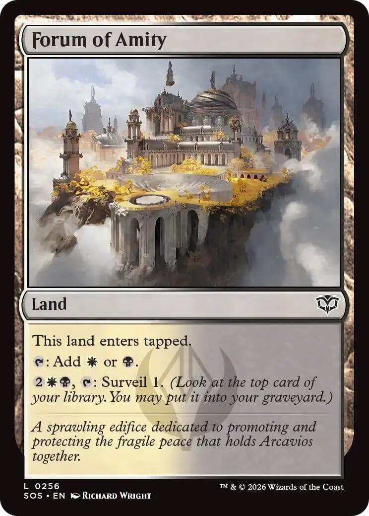 Forum of Amity (256) (Foil) (Secrets of Strixhaven)
