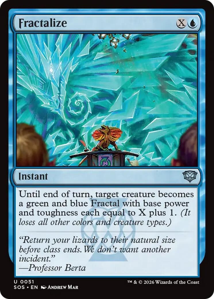 Fractalize (51) (Foil) (Secrets of Strixhaven)