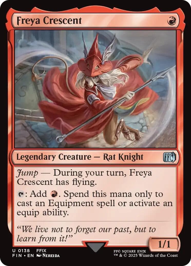 Freya Crescent (138) (Foil) (FINAL FANTASY)