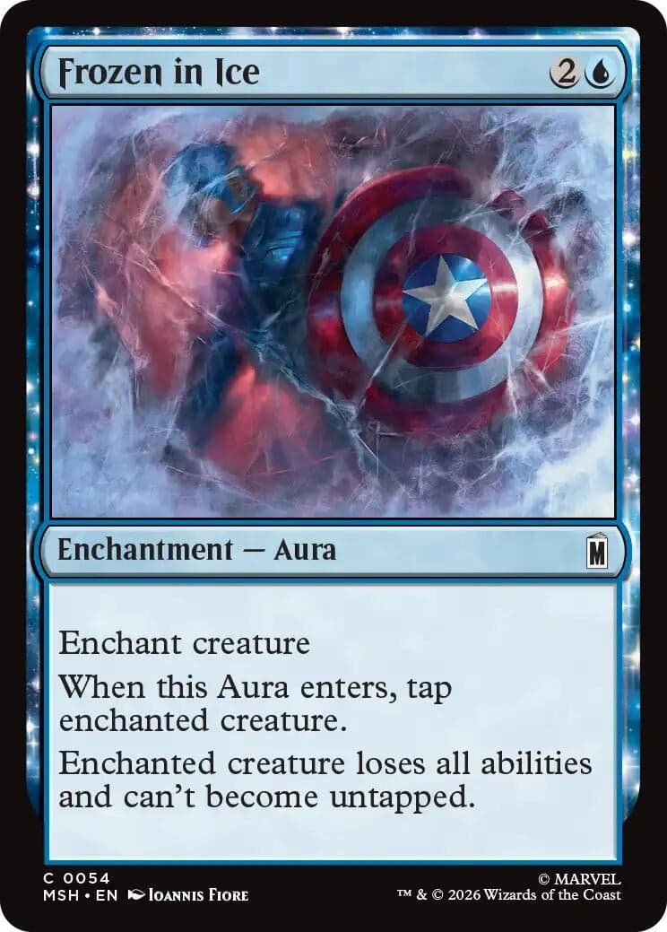 Frozen in Ice (54) (Foil) (Marvel Super Heroes) (MSH)