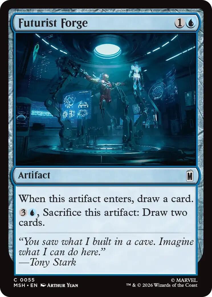 Futurist Forge (55) (Foil) (Marvel Super Heroes) (MSH)
