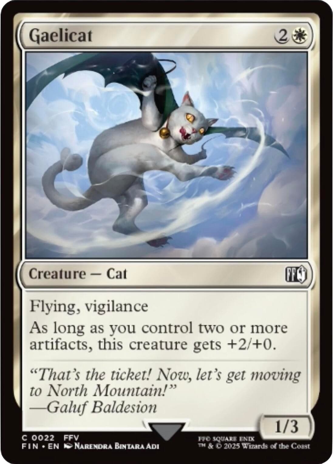 Gaelicat (22) (Foil) (FINAL FANTASY)