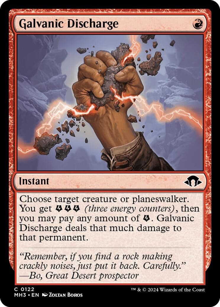 Galvanic Discharge (122) (Foil) (Modern Horizons 3)