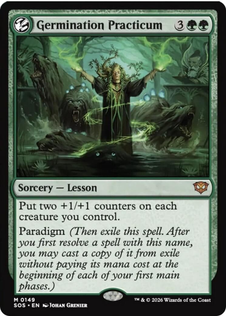 Germination Practicum (149) (Foil) (Secrets of Strixhaven)