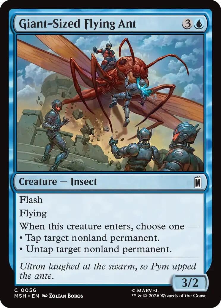 Giant-Sized Flying Ant (56) (Marvel Super Heroes) (MSH)