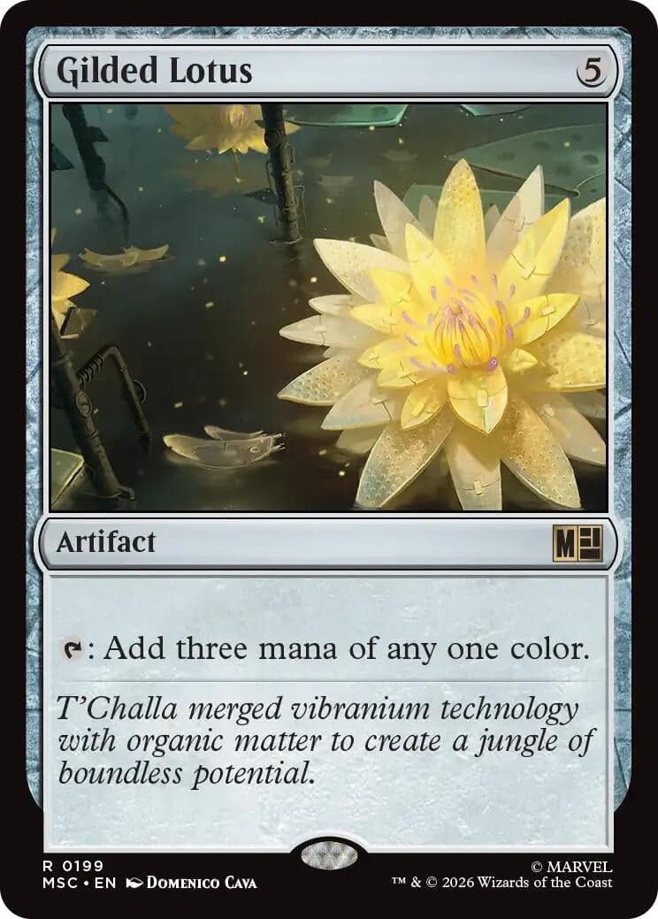 Gilded Lotus (199) (Commander: Marvel Super Heroes) (MSC)