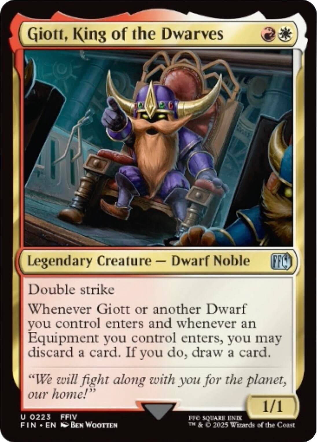 Giott, King of the Dwarves (223) (FINAL FANTASY)