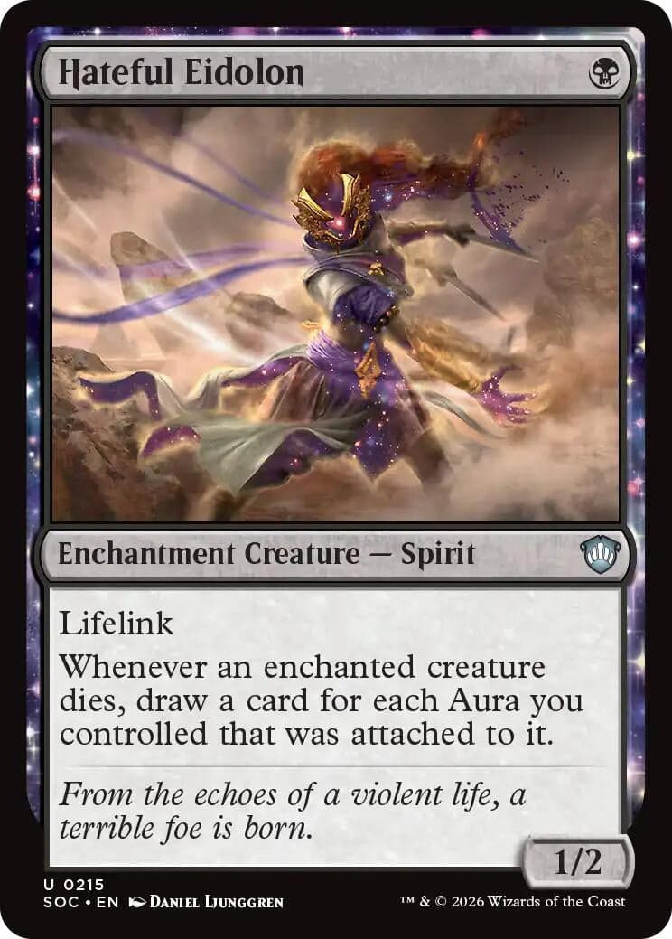 Hateful Eidolon (215) (Commander: Secrets of Strixhaven)