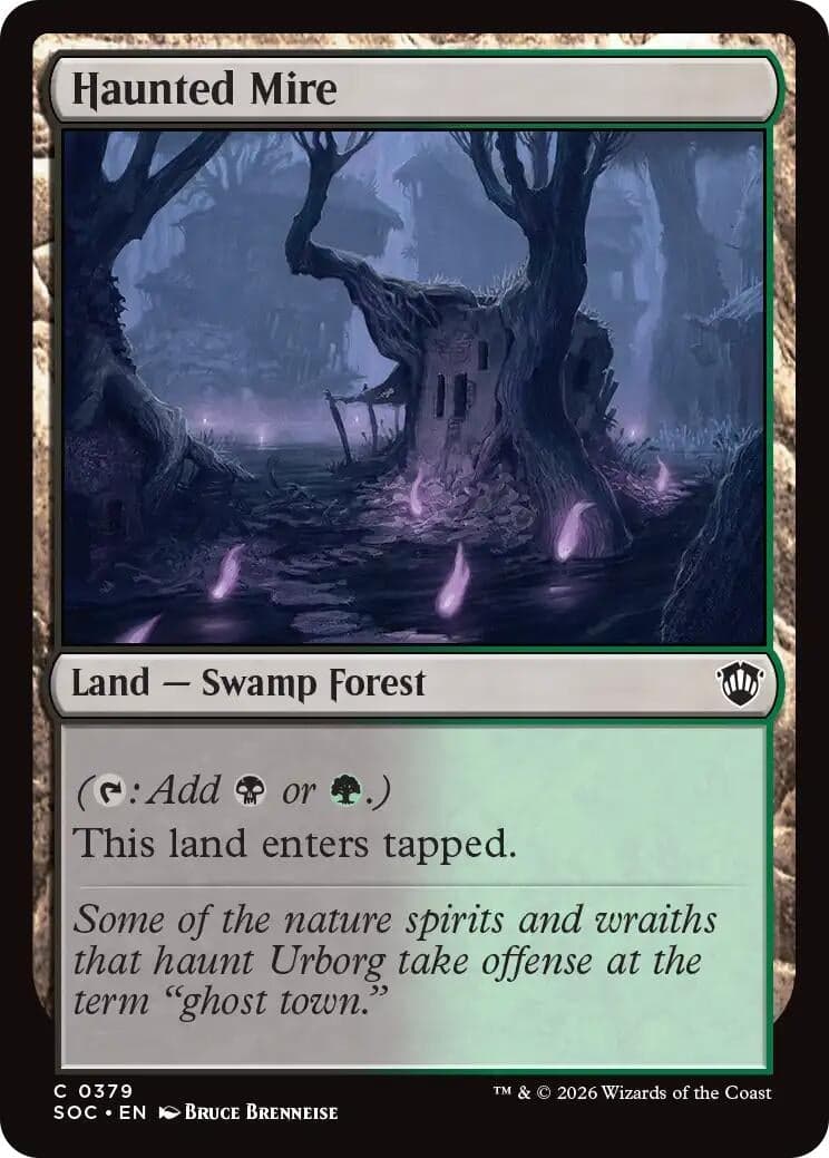 Haunted Mire (379) (Commander: Secrets of Strixhaven)
