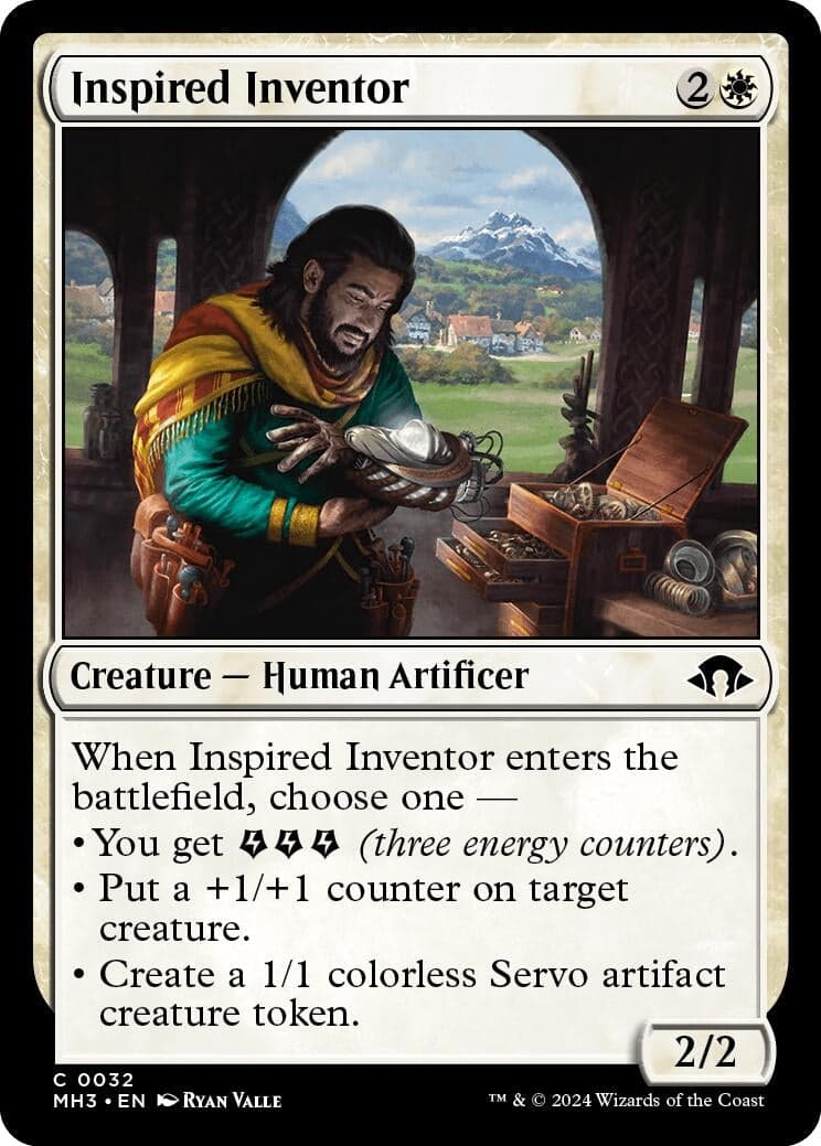 Inspired Inventor (32) (Foil) (Modern Horizons 3)