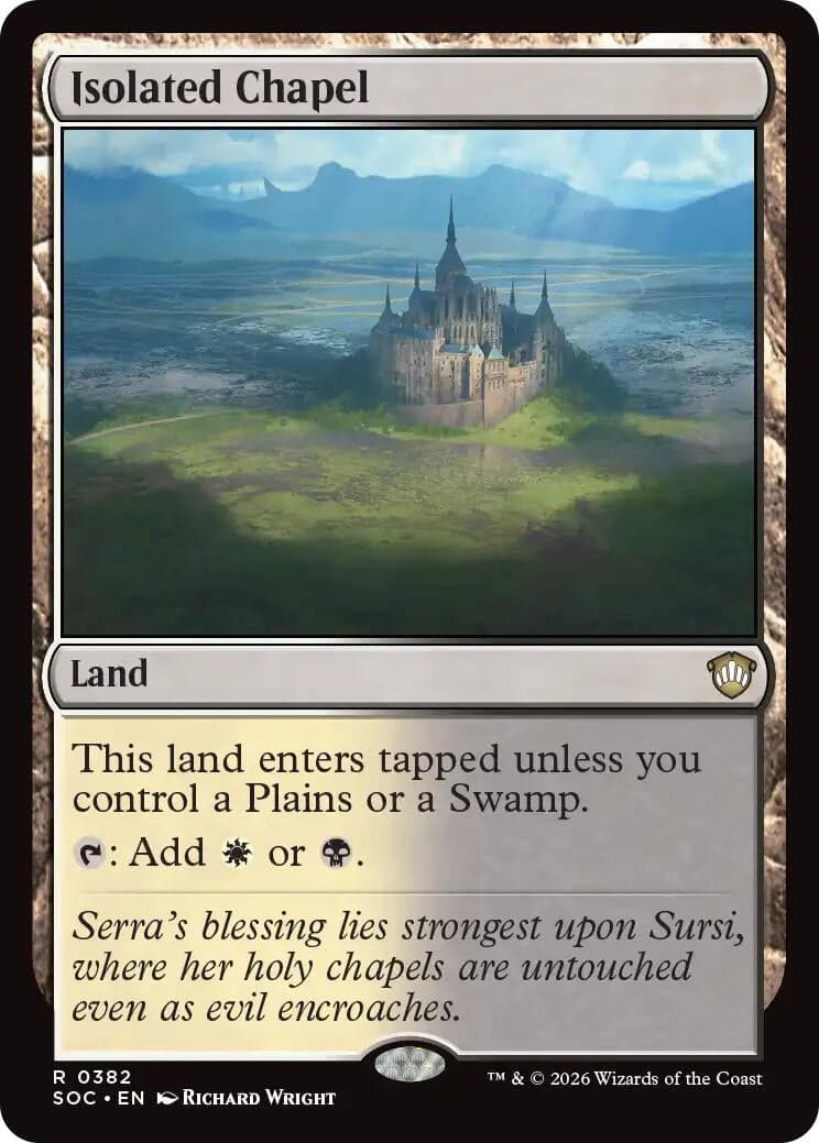 Isolated Chapel (382) (Commander: Secrets of Strixhaven)