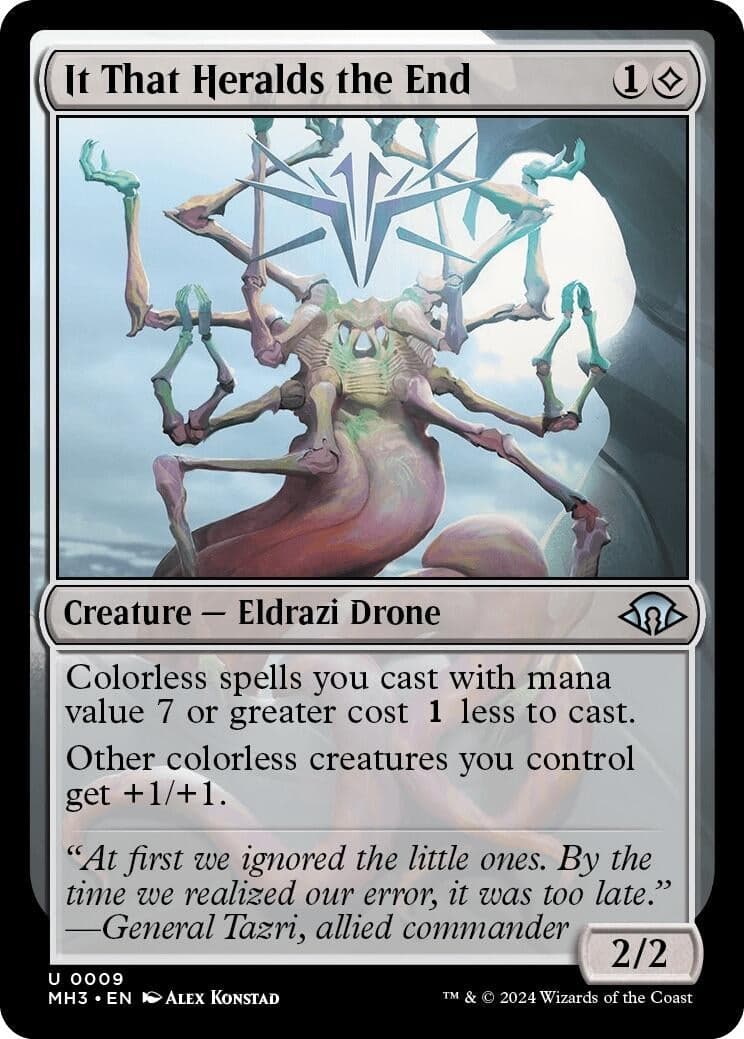 It That Heralds the End (9) (Foil) (Modern Horizons 3)