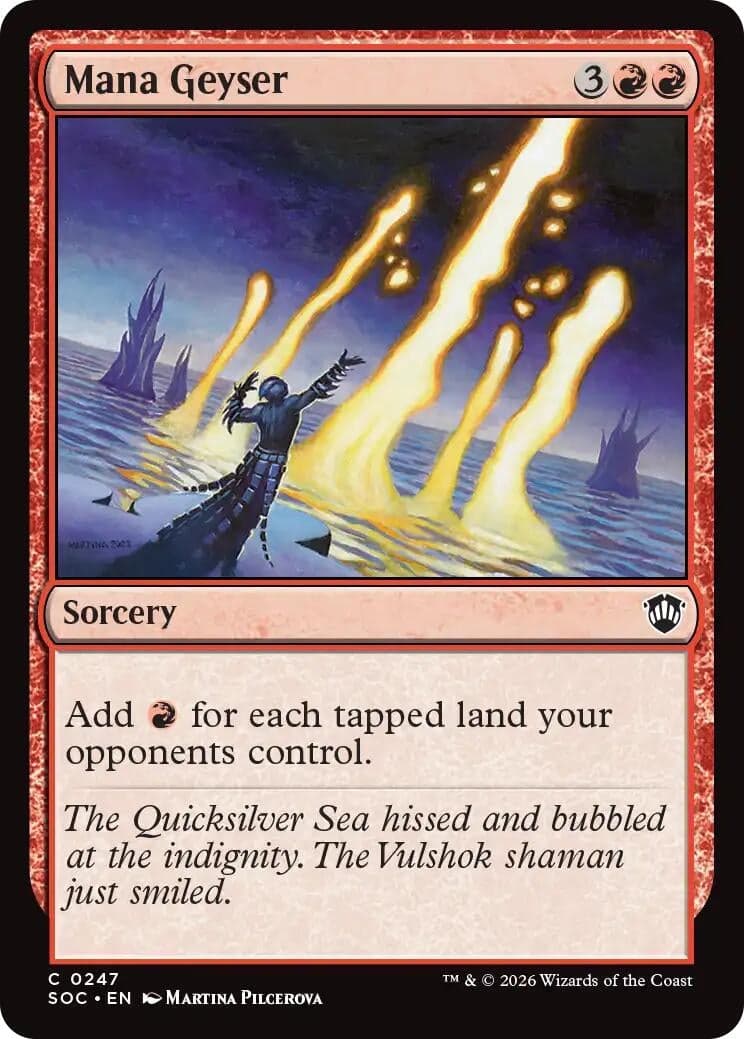 Mana Geyser (247) (Commander: Secrets of Strixhaven)