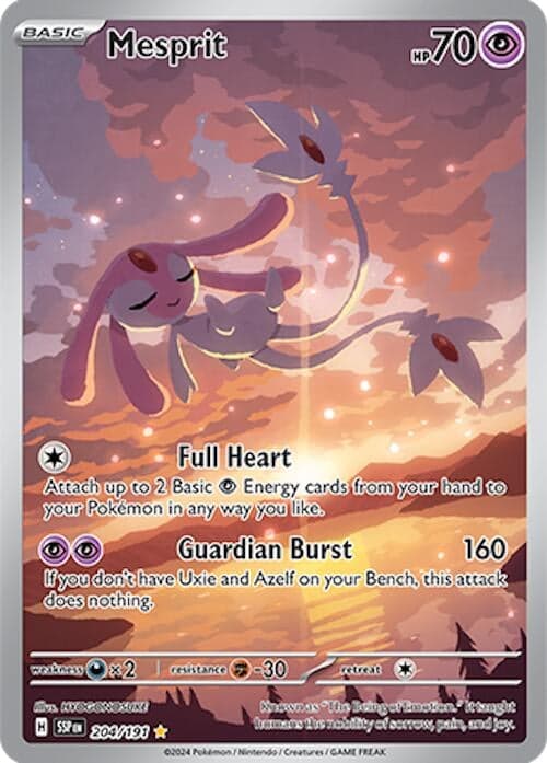 Mesprit (204/191) (SV08: Surging Sparks)