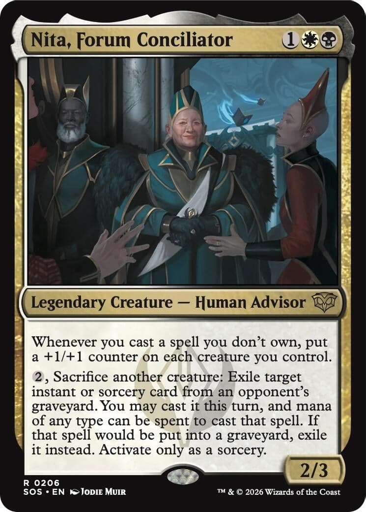Nita, Forum Conciliator (206) (Foil) (Secrets of Strixhaven)