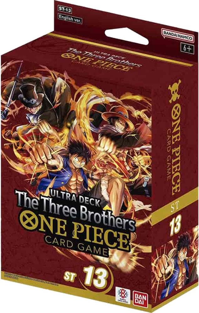 One Piece ST 13 Ultra Deck: The Three Brothers
