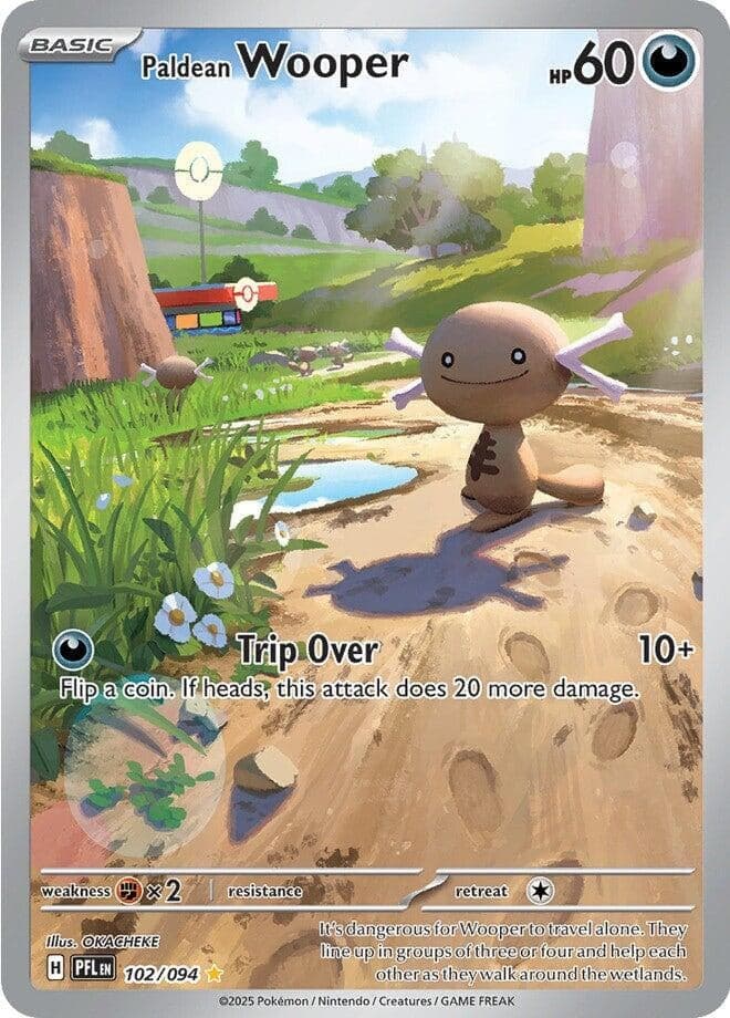 Paldean Wooper (102/094) (ME02: Phantasmal Flames)