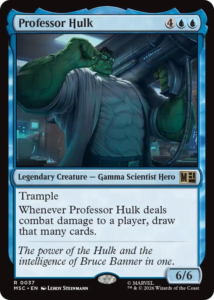 Professor Hulk (37) (Commander: Marvel Super Heroes) (MSC)