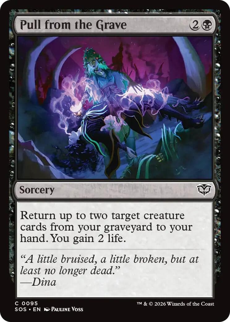 Pull from the Grave (95) (Foil) (Secrets of Strixhaven)