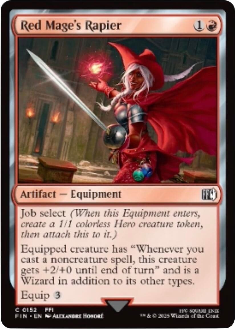 Red Mage's Rapier (152) (FINAL FANTASY)