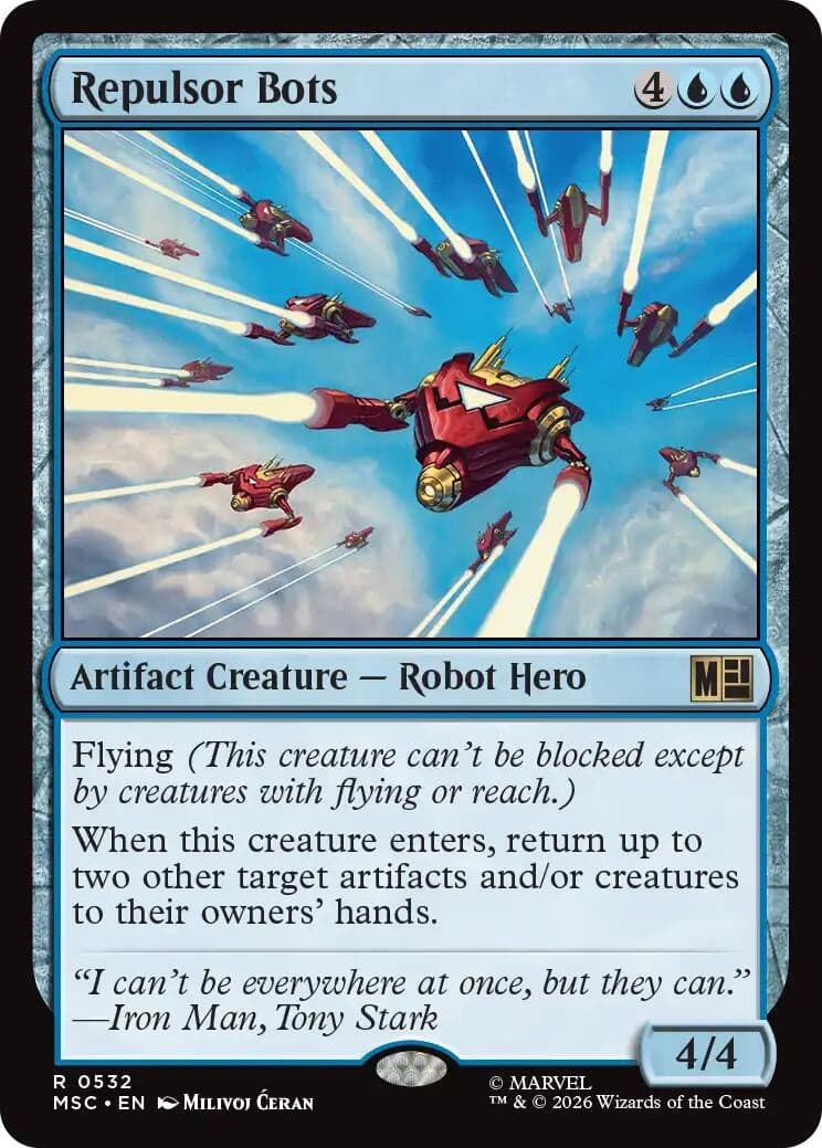 Repulsor Bots (532) (Commander: Marvel Super Heroes) (MSC)