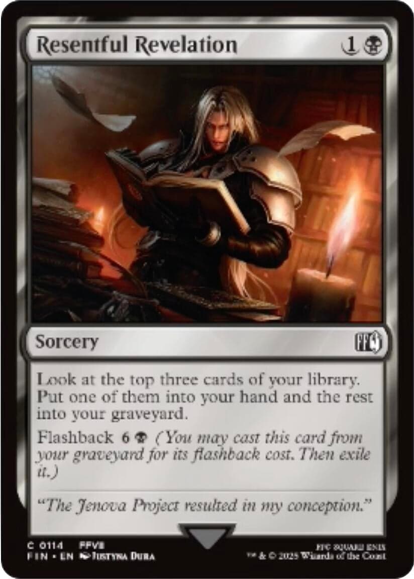 Resentful Revelation (114) (Foil) (FINAL FANTASY)