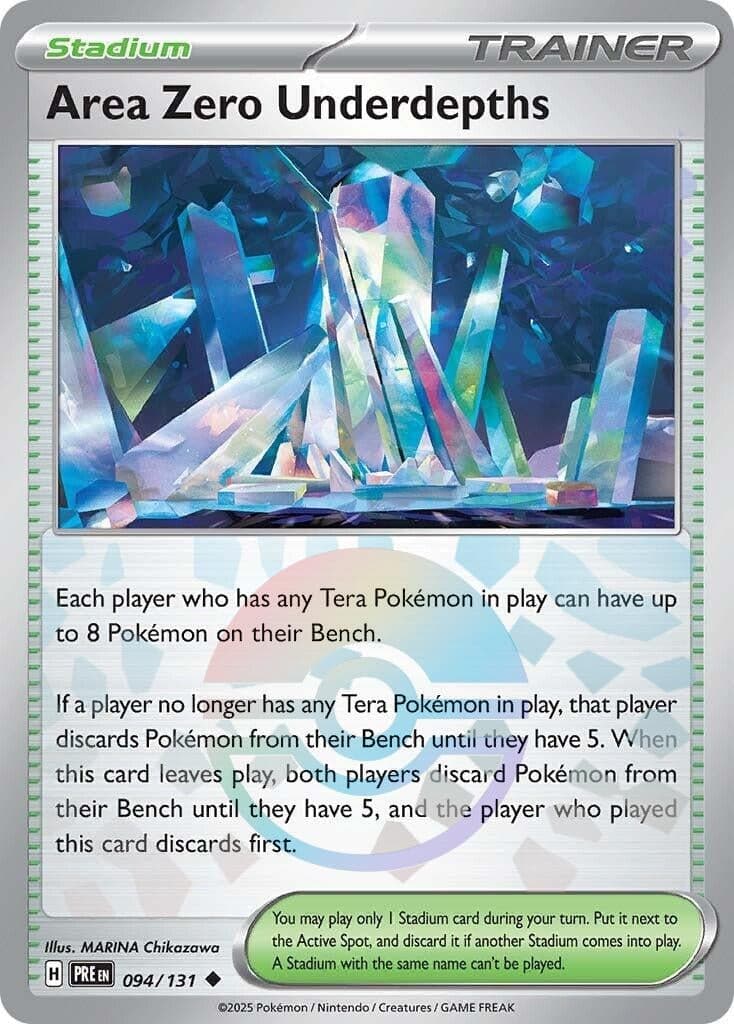 Area Zero Underdepths (Poke Ball Pattern) (094/131) (SV: Prismatic Evolutions)