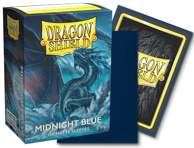 Dragon Shield Sleeves: Standard Matte - Midnight Blue 100CT