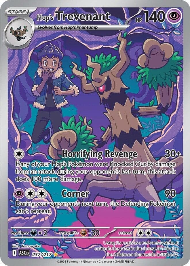 Hop's Trevenant (237/217) (Holofoil) (ME: Ascended Heroes)